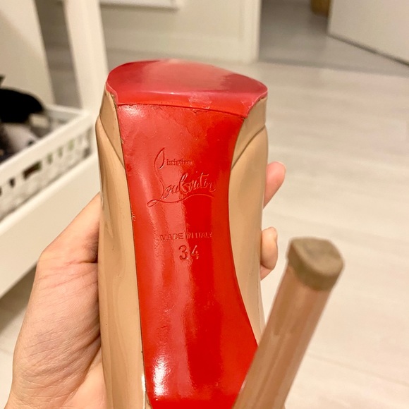 Christian Louboutin Pigalle Plato 100 Patent EU 34 - Picture 6 of 9